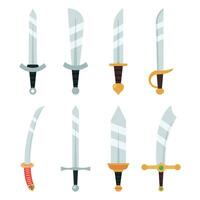 Sword collection set of weapons, weapons, weapons, weapons, weapons, weapons, weapons, weapons vector