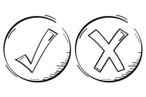 Two check marks in a circle vector