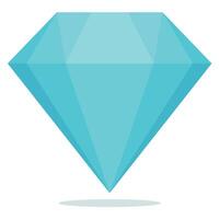 A blue diamond icon on a white background vector