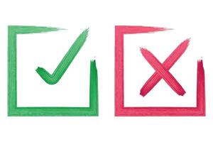 Check mark and tick vector