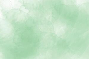 A green watercolor background with a white background vector
