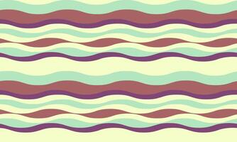Abstract wavy stripes pattern in calming pastel hues. Perfect for textile design, website backgrounds, or branding projects. Evokes feelings of serenity, rhythm, and fluidity. vector