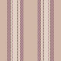 Elegant vertical stripes in muted mauve and cream on a beige background. Perfect for textile designs, website backgrounds, or stationery. vector