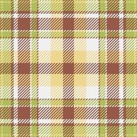 Elegant autumnal plaid pattern. Warm earth tones create a cozy, rustic feel perfect for fallthemed designs, textiles, or website backgrounds. vector