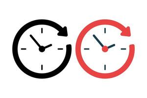 Arrow Clock Set Of Two vector