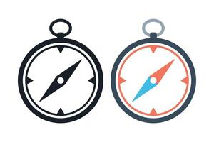 Compass Set Of Two vector