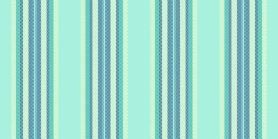 Seamless pastel teal and mint green vertical stripes pattern. Perfect for textile design, website backgrounds, or packaging. Evokes feelings of freshness, serenity, and summer. vector