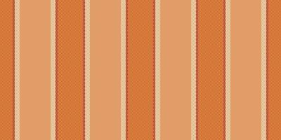 Hreation fabric background texture, november vertical lines . Vackage stripe pattern textile seamless in orange and light colors. vector