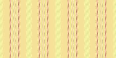 Pentle texture stripe textile, december fabric pattern lines. Seco background vertical seamless in yellow and lime colors. vector