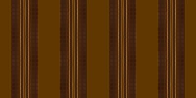 Elegant brown and beige vertical stripes create a sophisticated textile pattern. Ideal for website backgrounds, apparel design, or packaging. vector