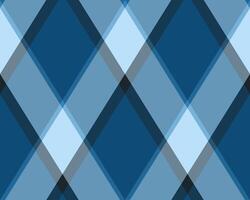 Stylish abstract diamond pattern in shades of blue. Perfect for backgrounds, textiles, or website design. Clean lines and calming color palette evoke a sense of sophistication and order. vector