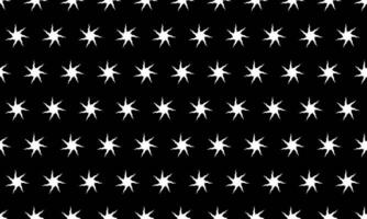 Abstract monochrome starburst pattern. Repeating geometric design ideal for backgrounds, textiles, or website design. Clean, minimalist aesthetic with strong visual impact. vector