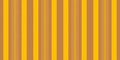 Saterial stripe vertical pattern, reel fabric texture. Wilk seamless background lines textile in golden poppy and magenta colors. vector