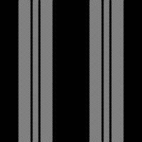 Pop textile fabric , outside vertical stripe seamless. Prack lines pattern background texture in black and white colors. vector
