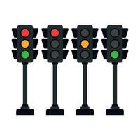 Traffic Light Tall vector