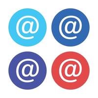 At Sign Collection vector
