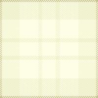 Subtle cream and beige plaid pattern. Perfect for backgrounds, textiles, or website designs. Evokes feelings of calmness and sophistication. Versatile and elegant, ideal for branding or packaging. vector