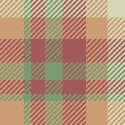 Spring plaid textile seamless, printout texture check background. Nostalgia fabric tartan pattern in orange and red colors.