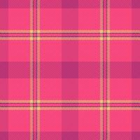 Styling background tartan, mix fabric check seamless. Abstract texture plaid pattern textile in red and pink colors. vector