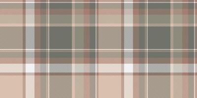 Subtle neutral plaid pattern in earthy tones. Perfect for backgrounds, textiles, apparel design, or website templates. Evokes feelings of warmth, comfort, and rustic charm. vector