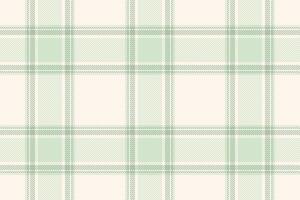 Scottish check pattern tartan, background plaid. Mosaic texture fabric seamless textile in sea shell and light colors. vector