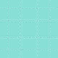 Elegant teal plaid pattern, perfect for textile design, fashion, or website backgrounds. Subtle, minimalist grid design conveys order sophistication. Ideal for creating a calm stylish aesthetic. vector