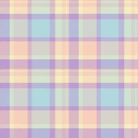 Soft pastel plaid pattern. Ideal for textile design, fashion, scrapbooking, and springsummer projects. This delicate, seamless texture evokes feelings of serenity and gentleness. vector