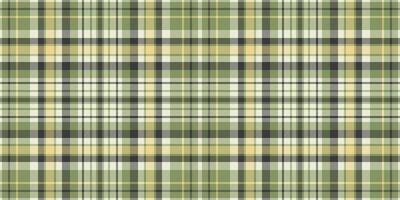 Elegant olive green and cream plaid pattern. Perfect for textile design, website backgrounds, or crafting projects. This subtle yet stylish texture evokes feelings of warmth and sophistication. vector