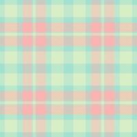 Pastel plaid pattern. Soft, subtle colors create a gentle, calming aesthetic. Ideal for textile design, fashion, branding, or website backgrounds. Evokes feelings of serenity and springtime. vector