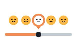 emoji realimentación metro vector