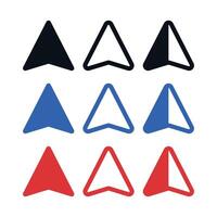 Send Arrows Set vector