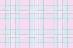Delicate pastel plaid pattern in soft pink, mint green, and lavender. Perfect for textile design, stationery, websites, or scrapbooking projects. vector