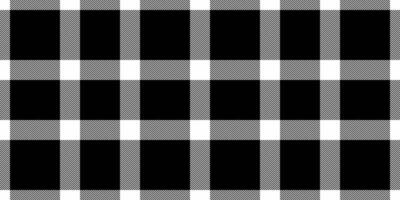 Stylish black and white plaid pattern. Perfect for textile design, website backgrounds, or adding a touch of classic style to your projects. vector