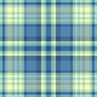 Subtle pastel blue and yellow plaid pattern. Perfect for textile design, website backgrounds, or crafting projects. Evokes feelings of calm and serenity. vector