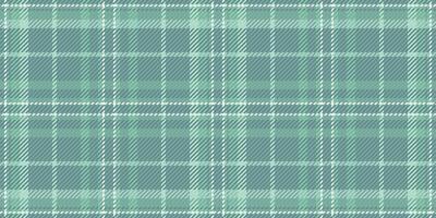 Seamless pastel teal and white plaid pattern. Perfect for textile design, website backgrounds, or any project needing a soft, stylish texture. vector