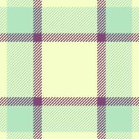 Christmas fabric seamless background, variation plaid tartan . 70s texture textile check pattern in light and pink colors. vector