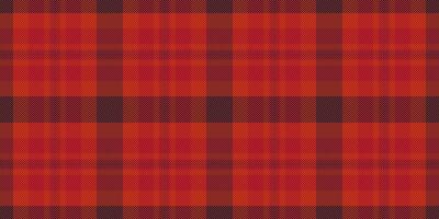 Vibrant red and dark brown plaid pattern. Perfect for fallwinter designs, textiles, apparel, or website backgrounds. This seamless texture evokes warmth, comfort, and a classic style. vector