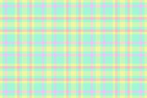 Pastel plaid pattern, perfect for textile design, wallpaper, or website backgrounds. This cheerful, soft design evokes feelings of spring, joy, and innocence. vector