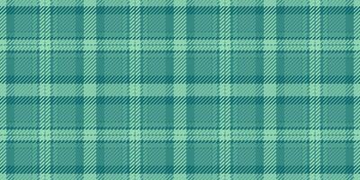 Seamless teal and mint green plaid pattern. Perfect for textile design, website backgrounds, or packaging. This subtle yet stylish texture evokes feelings of calm and sophistication. vector