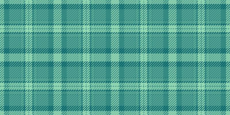 Seamless teal and mint green plaid pattern. Perfect for textile design, website backgrounds, or packaging. This subtle yet stylish texture evokes feelings of calm and sophistication.