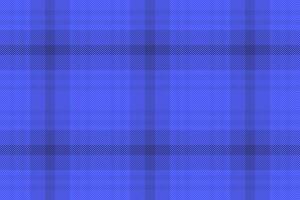 Printing plaid seamless texture, glen background check tartan. Fiber textile pattern fabric in blue color. vector