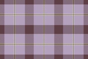 Model textile tartan check, swatch fabric texture. Underwear plaid pattern background seamless in pastel and dark colors. vector