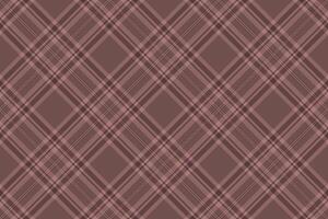 Subtle mauve and brown diagonal plaid pattern. Perfect for textile design, website backgrounds, or crafting projects. vector