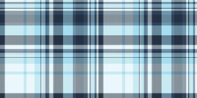 Seamless pastel blue and navy plaid pattern. Perfect for textile design, website backgrounds, or fashion projects. This classic check design evokes feelings of freshness and sophistication. vector