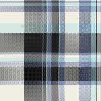 Down pattern plaid , merry fabric seamless background. Sketching textile tartan texture check in white and grey colors. vector