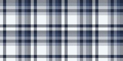Tweed texture pattern plaid, intricate textile seamless . Micro background tartan check fabric in white and dark colors. vector