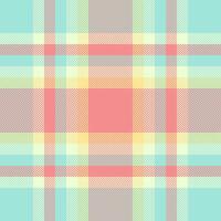 Pastel herringbone plaid pattern. Soft, cheerful colors create a delicate, seamless texture ideal for textiles, website backgrounds, or stationery. vector
