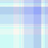 Fashioned tartan background, 1970s textile pattern texture. Preppy fabric check seamless plaid in light and sea shell colors. vector