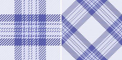 Elegant pastel purple plaid patterns, perfect for textile design, wallpaper, or website backgrounds. Subtle texture and soft color palette evoke feelings of serenity and sophistication. vector