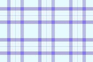 Subtle pastel blue and lilac plaid pattern. Perfect for backgrounds, textiles, or packaging. Evokes feelings of serenity and calmness. A versatile, classic design suitable for various projects. vector